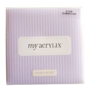 Close To My Heart My Acrylix D1260 Endless Love Stamp Set